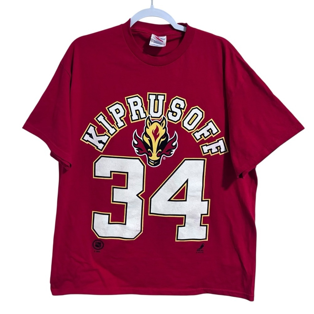 Kiprusoff Vintage Calgary Flames T # 24 - XL